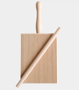 Wood Gnocchi Board with <b>Rolling</b> <b>Pin</b> Hot Selling Wood Butter Paddle Board Custom logo High Quality Wood Gnocchi Board - Product Image 4
