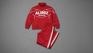 Ensemble de survêtement léger pour le sport et l'entraînement en plein air, veste coupe-vent zippée et pantalon de jogging à taille élastique, deux pièces - Product Image 6