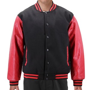 แจ็คเก็ตวาร์ซิตี้ผู้ชายสุดหรู สไตล์ไฮสตรีท วินเทจ ปักลายเชนิลล์แบบกำหนดเอง แจ็คเก็ตเบสบอลแบบวาร์ซิตี้สำหรับนักศึกษา - Product Image 3