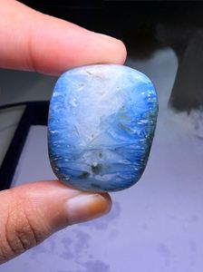 Piedra de Hielo Glaciar Natural Premium al por Mayor, Gema de Cristal Blanco Azulado, Cabujón de Formas Mixtas, Hilo de Piedras para Fabricación de Joyería de Alta Calidad - Product Image 3