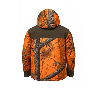 Premium <b>Men</b>’s Waterproof Hunting <b>Jacket</b> Lightweight Windproof Breathable Tactical Outdoor Coat Custom Design - Product Image 3