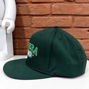 Casquette de baseball personnalisée à 6 panneaux avec logo brodé, casquette snapback à cordon, vente en gros, fabricant vietnamien, OEM ODM, toile vintage respirante - Product Image 2