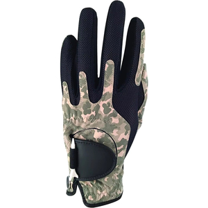 Nouveaux gants de golf en cuir Cabretta respirant style camouflage, sangle réglable personnalisée, protection UV, gants de golf sportifs durables - Product Image 1