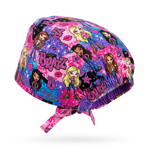 หมวกพยาบาลทางการแพทย์พิมพ์ลายใหม่หมวกผ่าตัดทางการแพทย์สำหรับทันตแพทย์แพทย์พร้อมกระดุมพิมพ์สี - Product Image 6