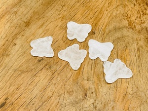 Natural Clear Quartz <b>Butterfly</b> Pendant Polished Crystal Gemstone <b>Butterfly</b> <b>Charm</b> for Jewelry Making Wholesale - Product Image 6