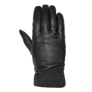 Gants en cuir longs jusqu'aux poignets, style uni, non doublés, thermiques, pour un usage quotidien, chaleur hivernale - Product Image 5