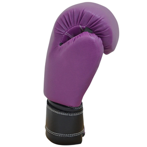 Gants de boxe MMA en cuir véritable personnalisés, respirants, à séchage rapide, avec fermeture auto-agrippante, pour adultes - Product Image 3
