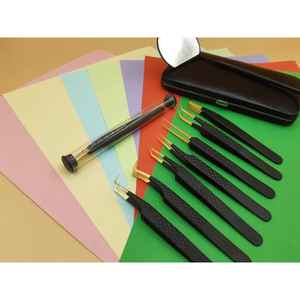 Pinzas Profesionales de Precisión para Pestañas, Marca Personalizada, Modelo 275 - Product Image 1