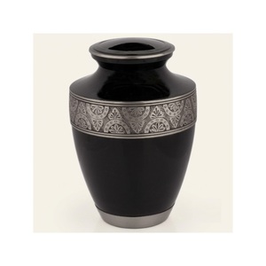 Urnas de Cremación con Alas de Ángel para Cenizas Humanas, Urna Funeraria de Aluminio con Esmalte Blanco Grabada a Mano para Adultos, Recuerdo Conmemorativo - Product Image 3