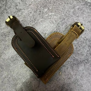 Master Craft Leather Luggage Tags Superior Full Grain Leather Quality Genuine Leather Bag Identifiers LTG-0329 - Product Image 6