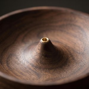 Quemador de Incienso de Madera Premium con Bandeja Recolectora de Ceniza Natural - Product Image 4