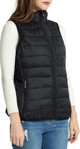 Gilet matelassé léger et isolant pour femme, fabricant OEM, logo personnalisé, veste sans manches matelassée pour femme, vente en gros - Product Image 4