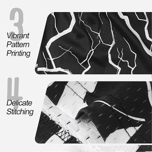 Pantalones Cortos de Malla Personalizados para Hombre, Diseño Sólido de Verano, Sublimación con Estampado Completo, Servicio OEM, Transpirables - Product Image 3