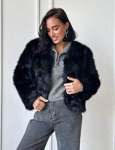 เสื้อโค้ทขนสุนัขจิ้งจอกแท้ ลดราคาพิเศษสำหรับสินค้ามาใหม่ เสื้อแจ็คเก็ตขนแท้สำหรับผู้หญิง เสื้อโค้ทขนหนาสำหรับฤดูหนาว ขนสัตว์แท้ - Product Image 3