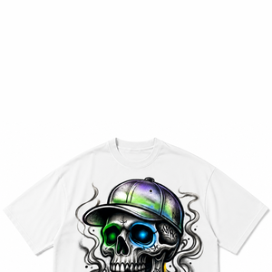 T-shirt imprimé avec graphisme personnalisé, style vintage tendance, manches courtes, 100% coton jersey, unisexe, confortable à porter - Product Image 3