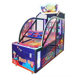 Crazy Clown Ticket Redemption Arcade <b>Machine</b> Ball Toss Coin Operated Prize Game 150W - Product Image 4