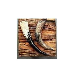 Chope à bière Buffalo Viking 100% naturelle faite à la main, design vintage écologique, vente en gros - Product Image 1