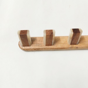 Resin Wood <b>Wall</b> <b>Hook</b> Decorative Coat <b>Hook</b> <b>Wall</b> Mounted <b>Key</b> Bag Hanger <b>Hook</b> for Bathroom Bedroom Hallway Wholesale Supplier - Product Image 5