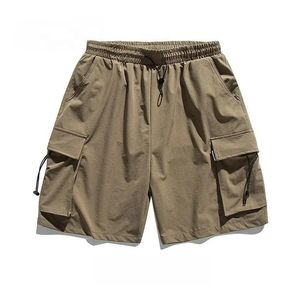 Shorts cargo en coton personnalisés pour hommes, nouveaux shorts décontractés amples pour hommes, shorts coupe-vent pour hommes, fabricants - Product Image 4