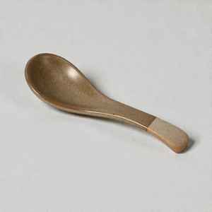 Cuchara de Cerámica Japonesa Pequeña Azul Hecha a Mano, Vajilla Retro para Comidas, Vajilla de Hotel, Artículos de Cocina para el Hogar, Servicio de Cena - Product Image 4