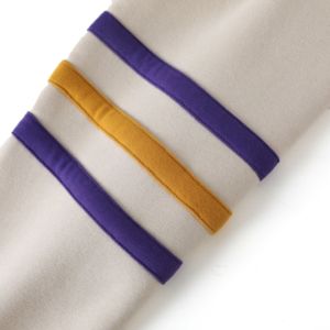 Custom OEM High Quality Heavyweight 100% Cotton Fleece <b>Varsity</b> <b>Cardigan</b> Jacket Wholesale Unisex Greek Letter Sorority Fraternity - Product Image 5