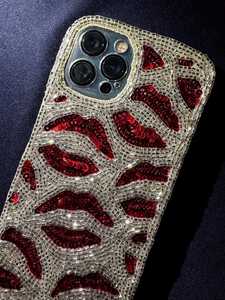 Coque de téléphone portable chic et élégante avec broderie nœud papillon et pâtes, design unique sur le thème alimentaire pour Apple iPhone 2025 - Product Image 6