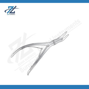Leksell Rongeur à action composée 250 mm en acier inoxydable de haute qualité, instrument chirurgical orthopédique, fabricant Pakistan - Product Image 5