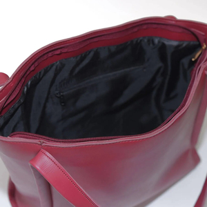 Wholesale Genuine Leather <b>Tote</b> <b>Bags</b> Zipper Custom Logo OEM Large Capacity Stylish Fashion-Forward Handbags Women High Quality - Product Image 3