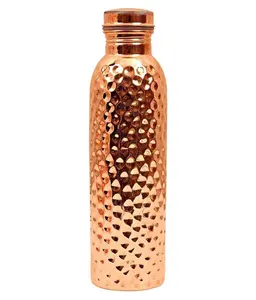 Botella de Cobre Pulido Más Vendida, Bebedero Tradicional para Bebidas Saludables, Ideal para Bodas, Disponible en Grandes Cantidades - Product Image 1