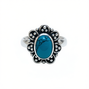 <b>Turquoise</b> Fashion <b>Ring</b> 2.9 Grams Weight - Product Image 2