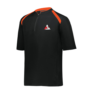 Adult Baseball Cage <b>Jacket</b> Sportswear Stand Front Regular Short Sleeve Breathable Quick Dry Customizable Team <b>Men's</b> <b>Jackets</b> - Product Image 1