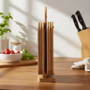 Planche à découper en bois pour la cuisine, nouveau design, planche à découper de haute qualité, fabricant, viande et légumes - Product Image 4