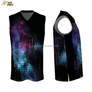 Custom Made Superb Quality Sublimation Basketball Jersey Breathable Plus Size Quick Dry Colorful Laker - Product Image 5