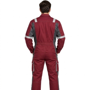 Overol de Seguridad Reflectante, Traje de Trabajo de Poliéster Resistente, Diseño de Alta Visibilidad, Ropa de Trabajo Transpirable, OEM - Product Image 2