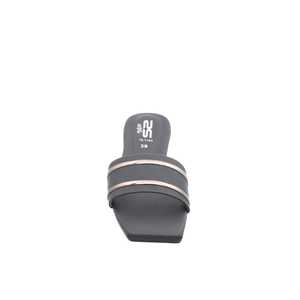 Pantoufle Décontractée Noire à Imprimé Animal Modèle CL1289 - Product Image 1