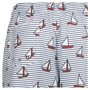 Shorts de plage d'été personnalisés avec logo en sublimation intégrale pour hommes, produit tendance avec fermeture élastique à la taille, style décontracté - Product Image 4