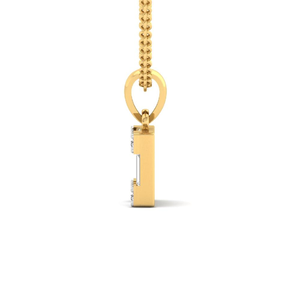 Colgante Solitario de Diamante Cultivado en Laboratorio Elite Other Cut CVD, Chapado en Oro de 10K, Certificado GIA, Joyería Étnica, Regalo para Mujer - Product Image 3