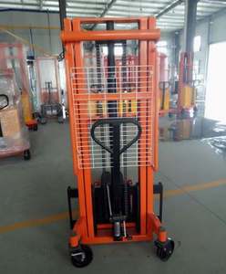 Apilador Hidráulico Ajustable de Acero Inoxidable, Nuevo, a Precio Económico, con Mecanismo de Elevación Suave - Product Image 5