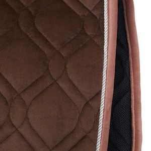 Tapis de selle personnalisé en satin confortable pour le saut anglais – Équipement d'équitation pour chevaux - Product Image 4