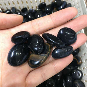 Venta al por Mayor de Piedras Curativas de Cristal, Nuevas Llegadas, Ojo de Tigre Azul Natural, Piedra Pulida, Hermosas Gemas de Cristal - Product Image 3