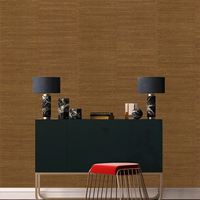 Papier peint vinyle PVC de luxe gaufré couleur or bronze argent pour chambre VIP d'hôtel, ignifuge et anti-fumée, usage domestique et industriel