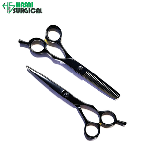 HASNI SURGICAL Instrumentos Quirúrgicos para Quirófanos, Set de Tijeras para Cortar y Entresacar Cabello de Barbería, Certificación CE Clase I - Product Image 4