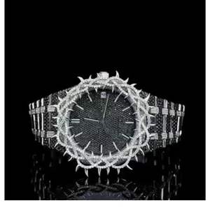 Brand New High Quality Customized Iced Out Lab Grown Diamond <b>Watch</b> Stainless Steel 20mm Band Business Luxury for <b>Men</b> - Product Image 2