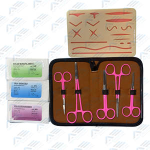 Étudiants en médecine Suture Pratique Peau Pad pour Étudiants En Médecine Outil Chirurgical Ciseaux Forceps Suture Kit Medic Instrument - Product Image 1