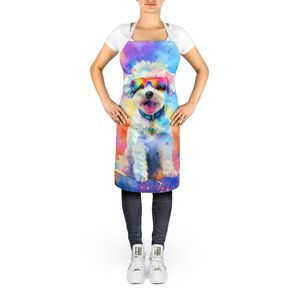 ผ้ากันเปื้อน Bichon frise hippie dawg หลากสีขนาดใหญ่สำหรับทั้งชายและหญิงใช้ได้ทั้งชายและหญิง - Product Image 2