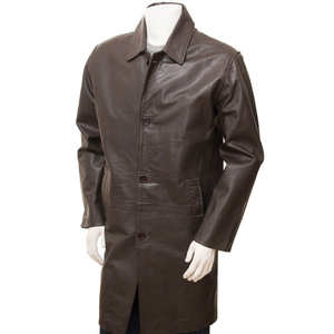 Chaqueta de cuero a prueba de viento para hombre, estilo moderno, de alta gama, en oferta, ropa de invierno con mangas largas, chaqueta de invierno - Product Image 1