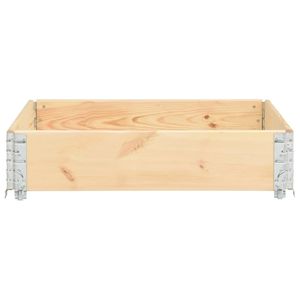 Collare Pallet in legno di pino massiccio 39.4 "x 39.4" per capannoni e stoccaggio - Product Image 3