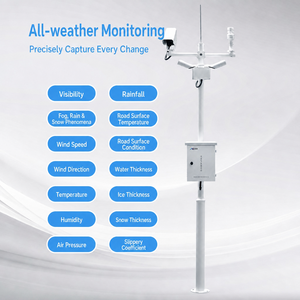Station météo <span class=keywords><strong>de</strong></span> surveillance à distance pour routes, autoroutes, rivières intérieures, voies navigables, zones montagneuses, viaducs et ponts - Product Image 2