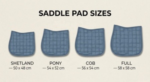 Ensemble de tapis de selle Rainbow Star Galaxy pour enfants avec voile anti-mouches - Product Image 4