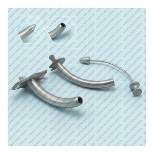 Tube de trachéotomie Jackson de haute qualité 10 mm en acier inoxydable réutilisable, instruments chirurgicaux ORL manuels certifiés CE - Product Image 1